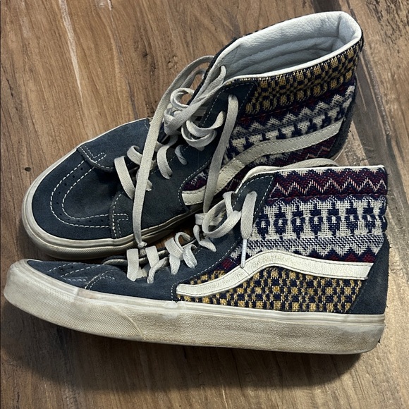 Patterned Vans High Tops - Picture 3 of 5